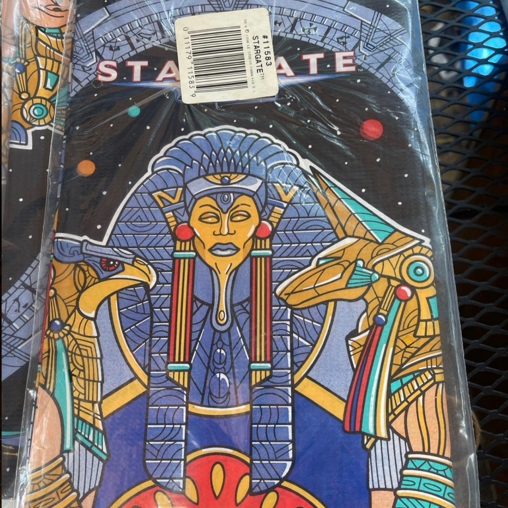 - Stargate Paper Tablecover - Party Unique NEW Vintage